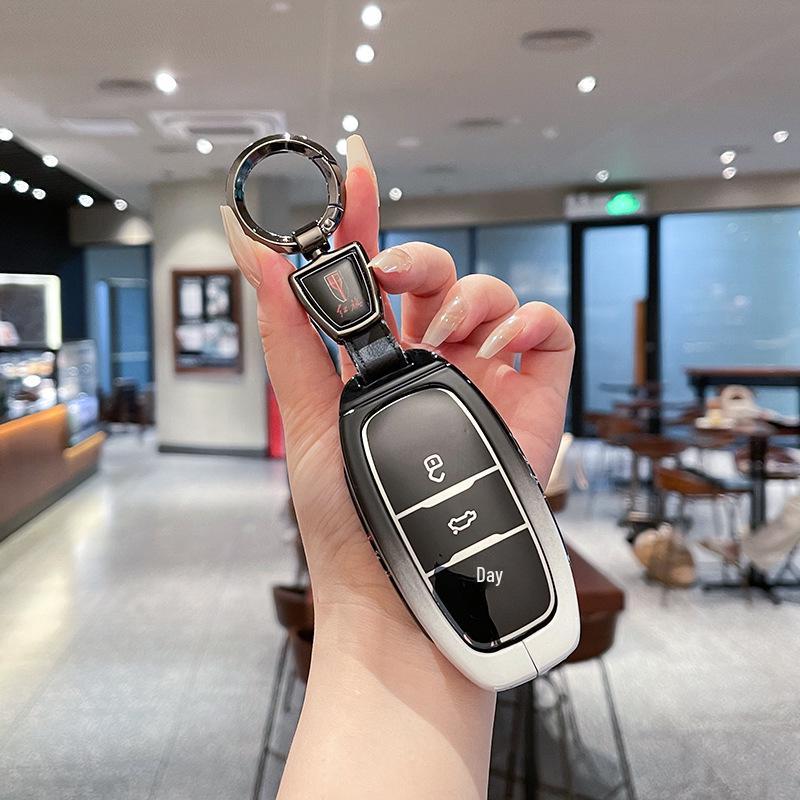 Premium Metal Key Cover for Hongqi HS5, H5, H9, HS3, H6, HS7, HQ9