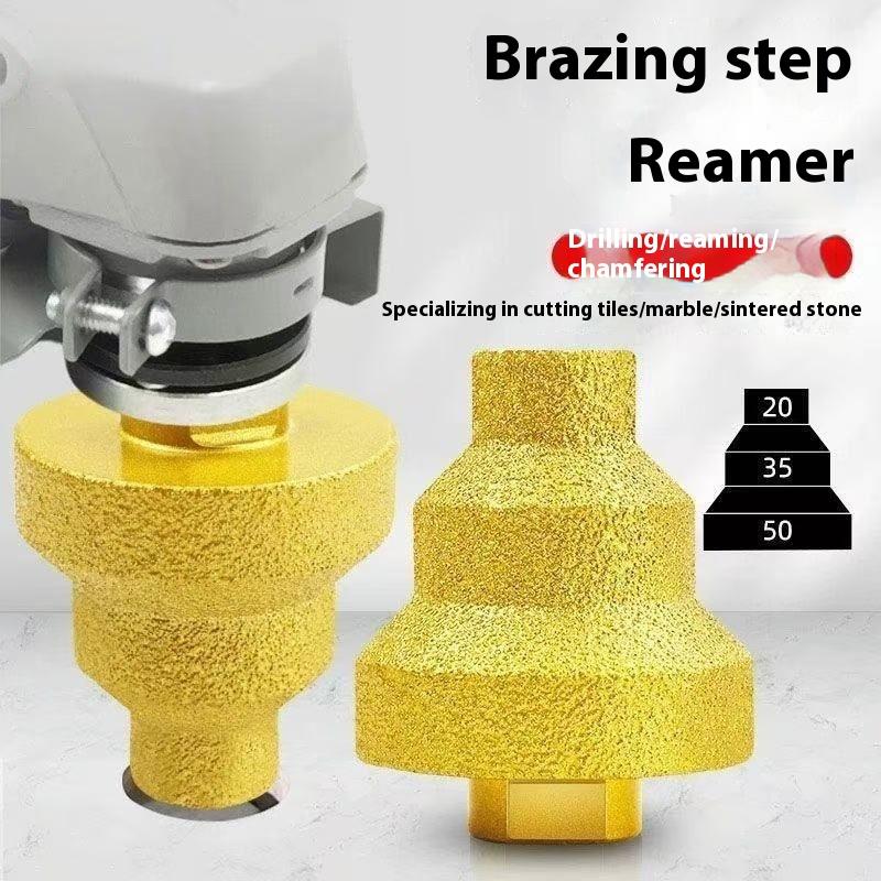 Reamer Masonry Drilling Crowns Construction Tool M10/M14  iamond Chamfer Router Bits  Milling Tile CutterMarble Concrete