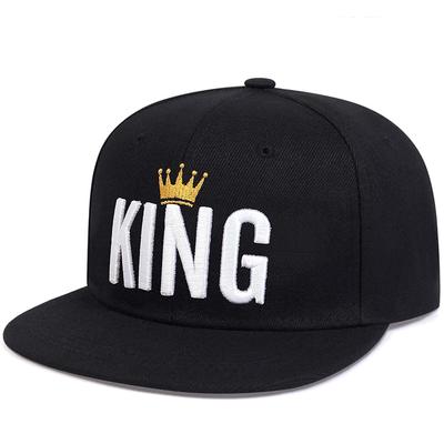 Unisex Koruna KING Výšivka Hip-hop Čepice Jaro Podzim Venkovní Nastavitelné Ležérní Baseballové Čepice Ochrana proti slunci Klobouk