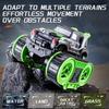 Remote Control Stunt Car, 2.4 GHz 4WD Dual Side Driving Amphibious Tracked Vehicle All Terrain Land Water Kids Toys