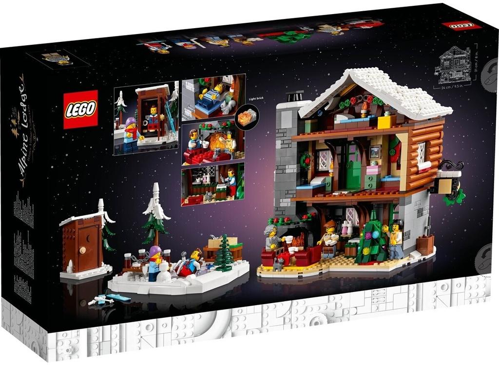 LEGO конструктор Дом Icons – Альпийский домик (10325)