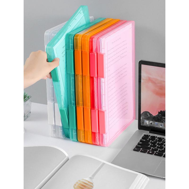 Transparent Desktop File & Paper Organizer Box