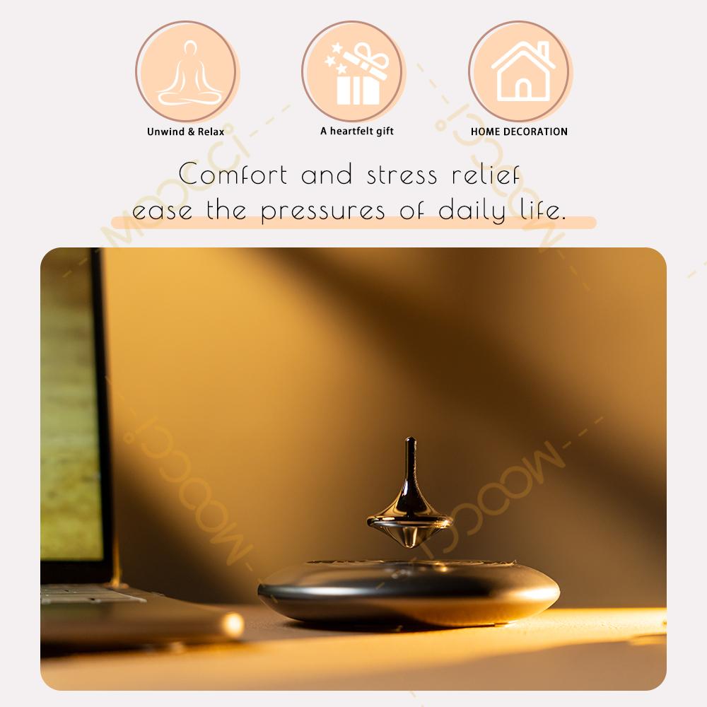 Customizable Magnetic Levitation Desktop Decoration Relaxation Toy OEM Gift for Cool Magnetic Levitation Spinner