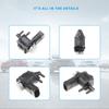 Výměna řídicího elektromagnetu Vakuový solenoid pojistného náboje Nahrazuje 1K0906283A 1J0906283C