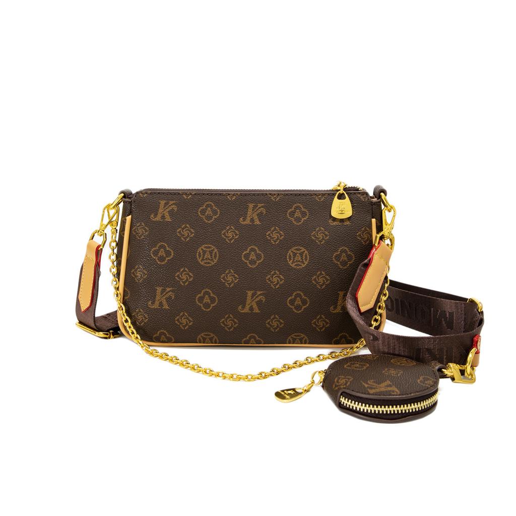 2025 New Niche Design Presbyopia Chain Bag High-end Shoulder Messenger Bag Versatile Contrasting Color Commuter Small Square Bag