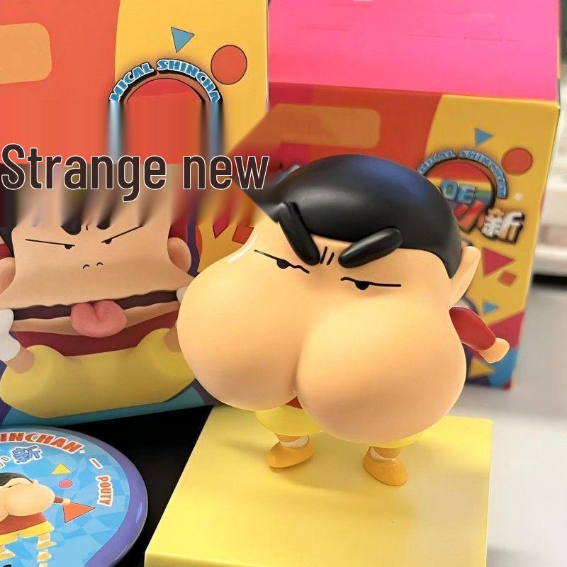 Crayon Shin-chan Blind Box Figure: Trendy Desk Ornament & Birthday Gift