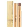YZS Radiant Three-Color Eyeshadow Stick: Pearlescent Glitter Gradient Pencil for Contour & Highlight.