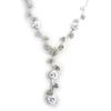Les Trésors De Lily [M1970] - Collier Créateur 'Paradis Floral' blanc