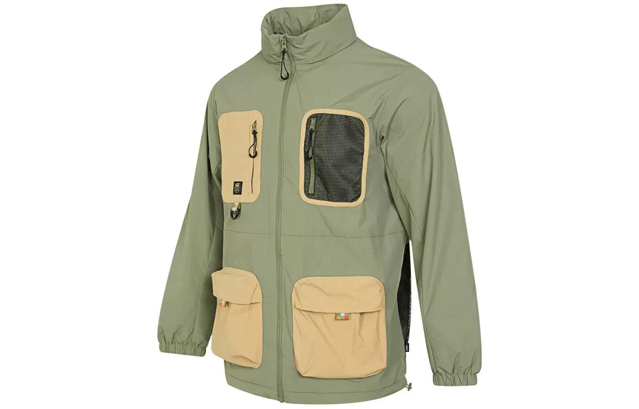 Vans Jackets Men s Green Hooded Moderate Other VN0008YFTD8 XS