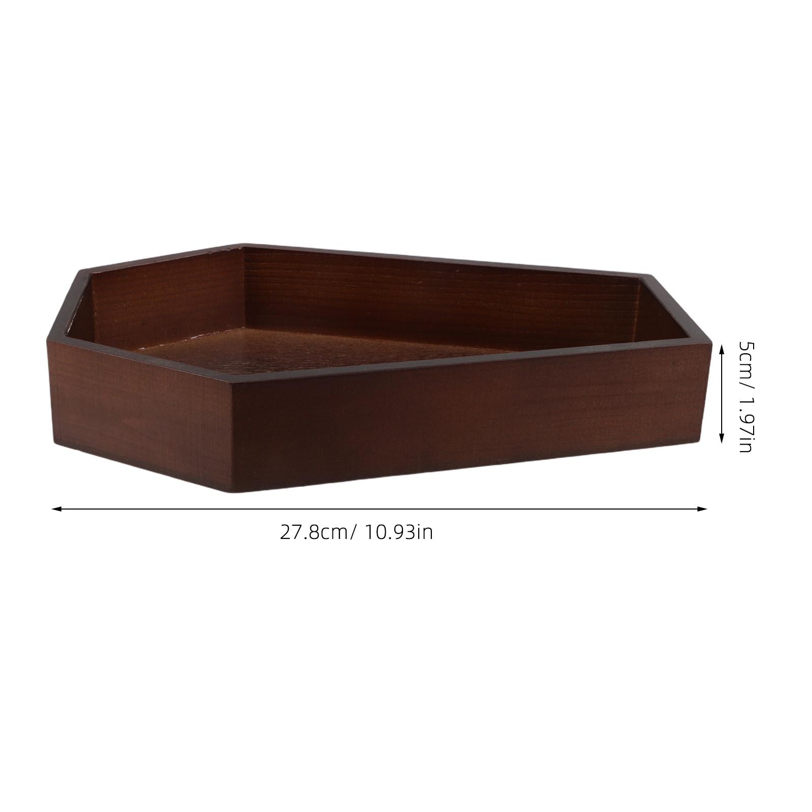 

Gothic Wooden Coffin Tray 11x7inch Decorative Tray for Spooky Charcuterie Board Halloween Party Supplies Halloween Party Decor коричневый