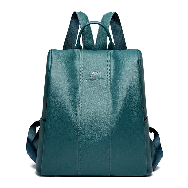 Genuine leather backpack for women travel backpack school backpacks