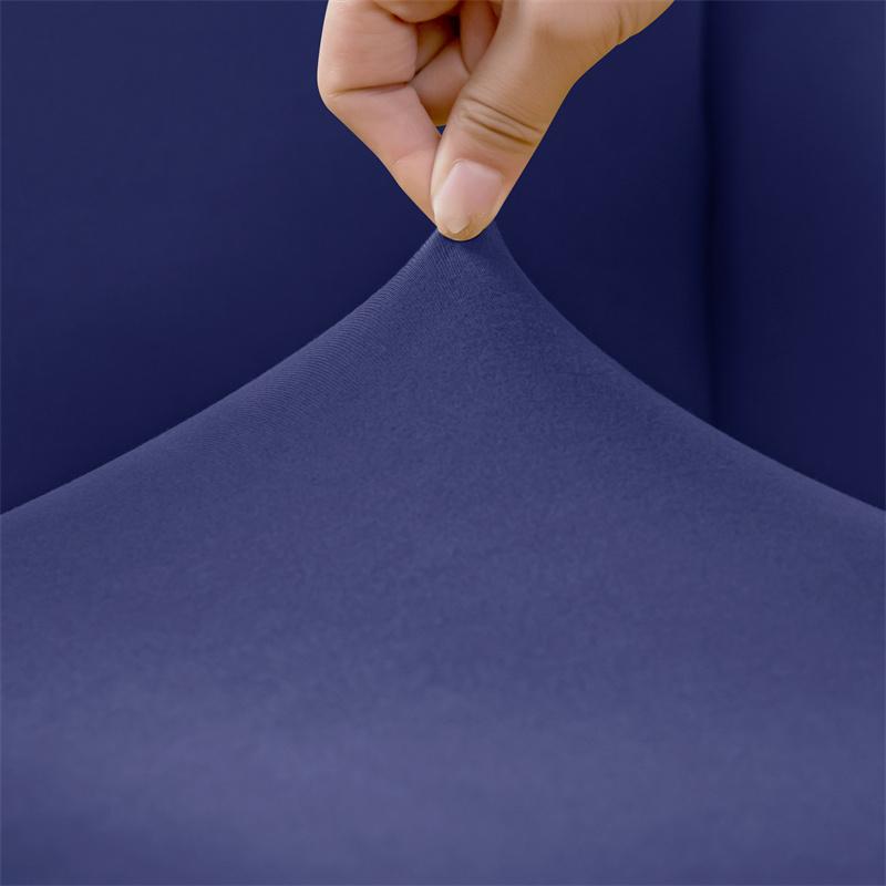 1PC Solid Color Accent Armless Chair Cover Nordic Spandex Single Sofa Slipcovers Stretch Elastic Couch Protector Cover
