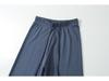 American Style Low Waist Wide Leg Drawstring Pants - Casual, Loose, Floor-Length Sportswear