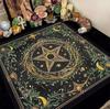 Premium Magic Constellation Pentagram Pattern Non-slip Waterproof Tablecloth