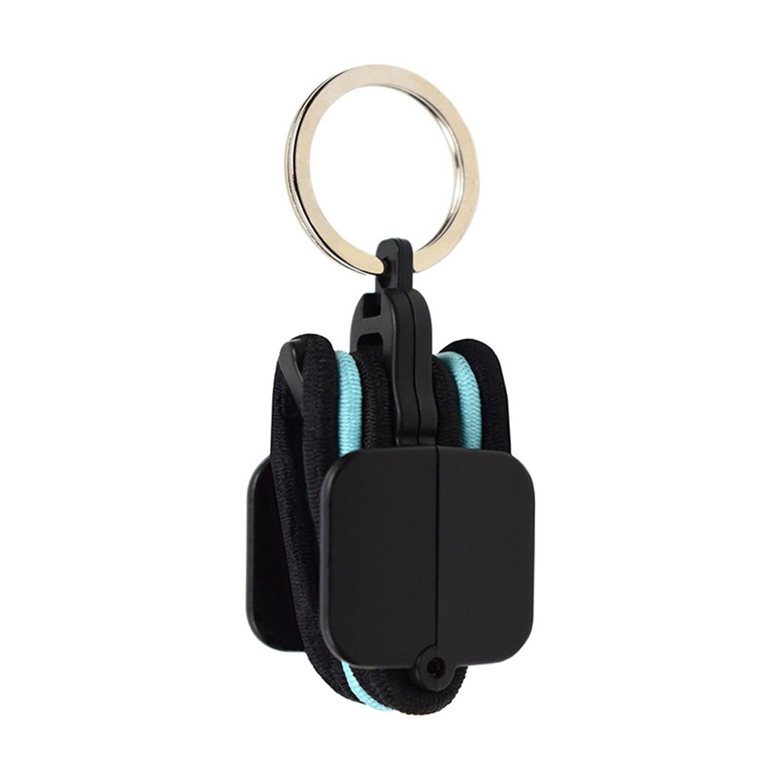 

Портативний тримач для гумок для волосся Стильний органайзер Організатори для гумок для волосся Рішення для зберігання гумок для волосся для зручності на вулиці