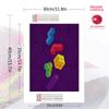 Tetris 100% Round Full Drill 5D DIY Diamond Painting Embroidery Cross Stitch Rhinestone Décor