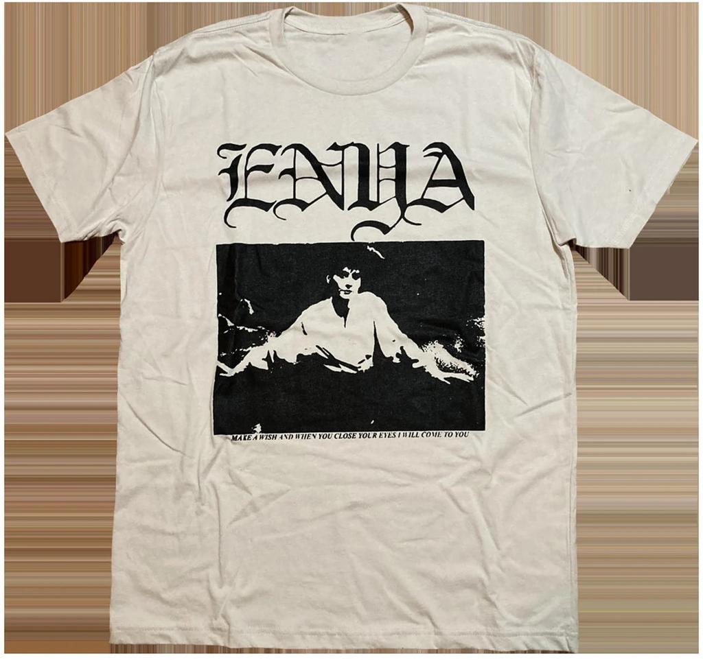New Enya White Music T-Shirt Cotton Full Size Unisex S-5XL