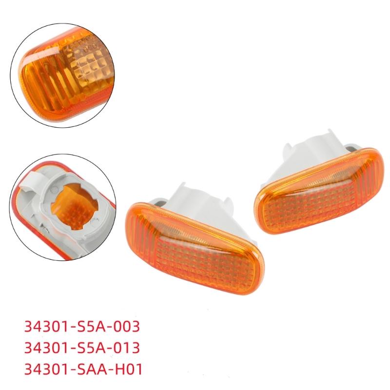 Car Side Baffle Turn Signal Light Lamp Cover Shell Directional Indicator Cover 34301S5A013 34301S5A003