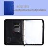 Multifunctional A4 Leather Zippered Business Folder