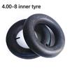 4.00-8 natural rubber inner tube is suitable for the 4.80/400-8  of mini-tiller with wheelbarrow and unicycle.