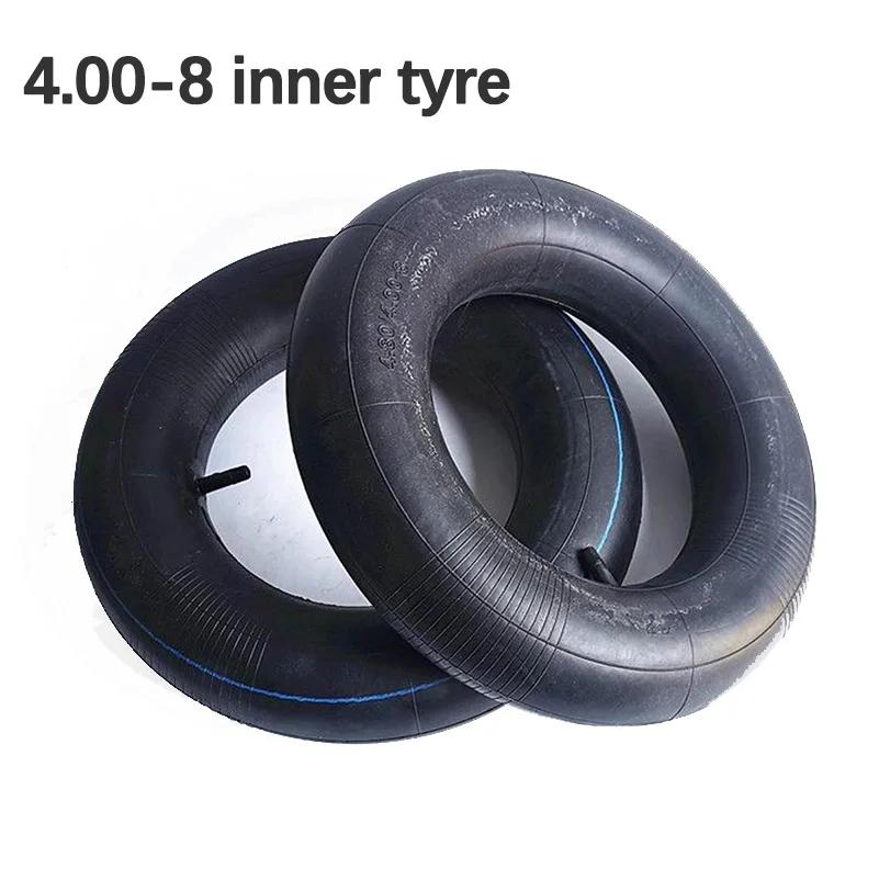 4.00-8 natural rubber inner tube is suitable for the 4.80/400-8 of mini-tiller with wheelbarrow and unicycle.