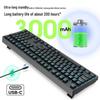 Y-FRUITFUL H108 Mechanická herní klávesnice 108 kláves s možností výměny kláves