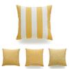 Luxurious Mustard Yellow Geometric Pillow Case For Fall And Autumn Decor