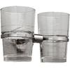 Merida Mha11 Double Tumbler Holder for the Bathroom