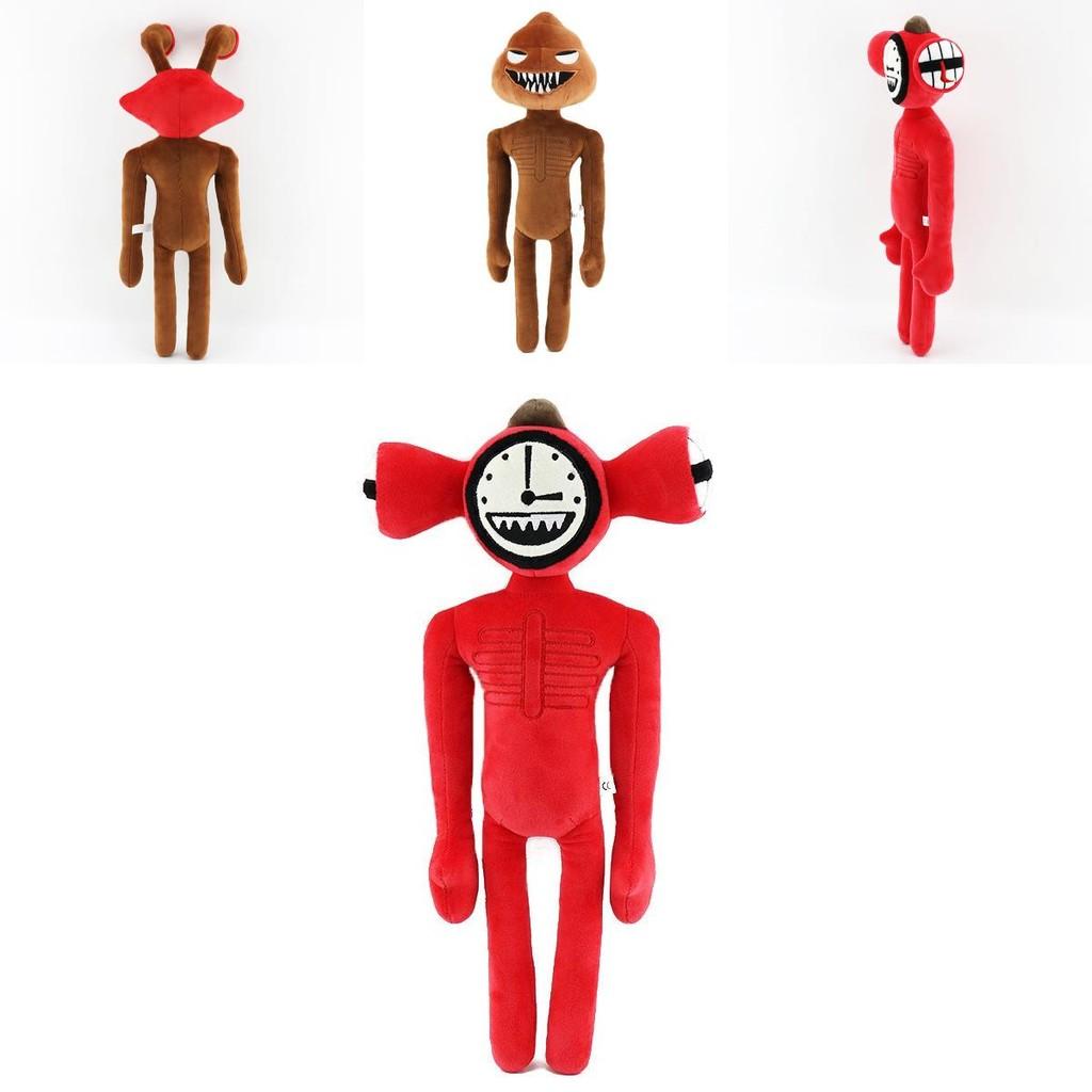 Siren Head Horror Plush Toy Featuring Adorable Big Mouth Clock Poop Monster Design For Kids