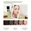 LED Touch Screen Makeup Mirror Folding Mirror Lighted Makeup Mirror 3 Colors Light Modes USB Rechargeable Cosmetic Mirror