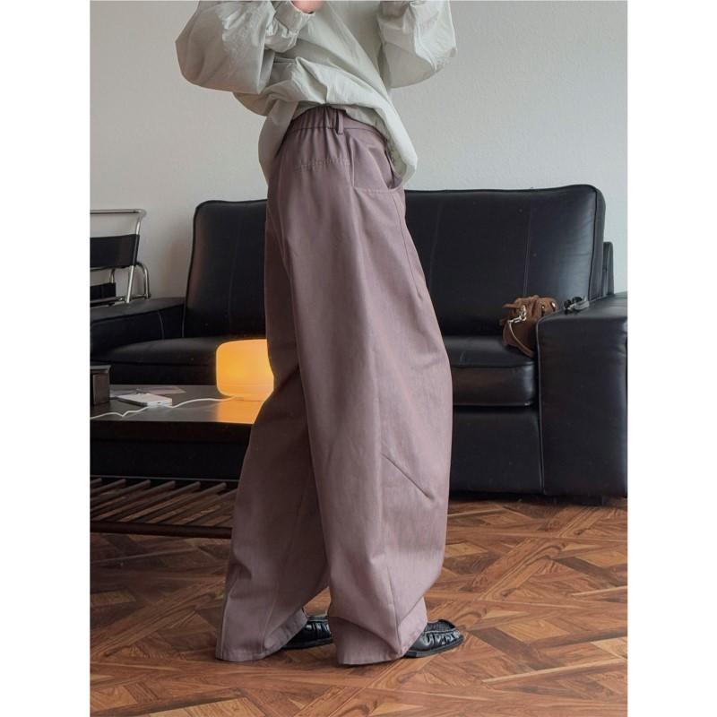 Johnature Japanese Retro Balloon Silhouette Pants Women Spring Summer Breathable Casual Full Length Pants