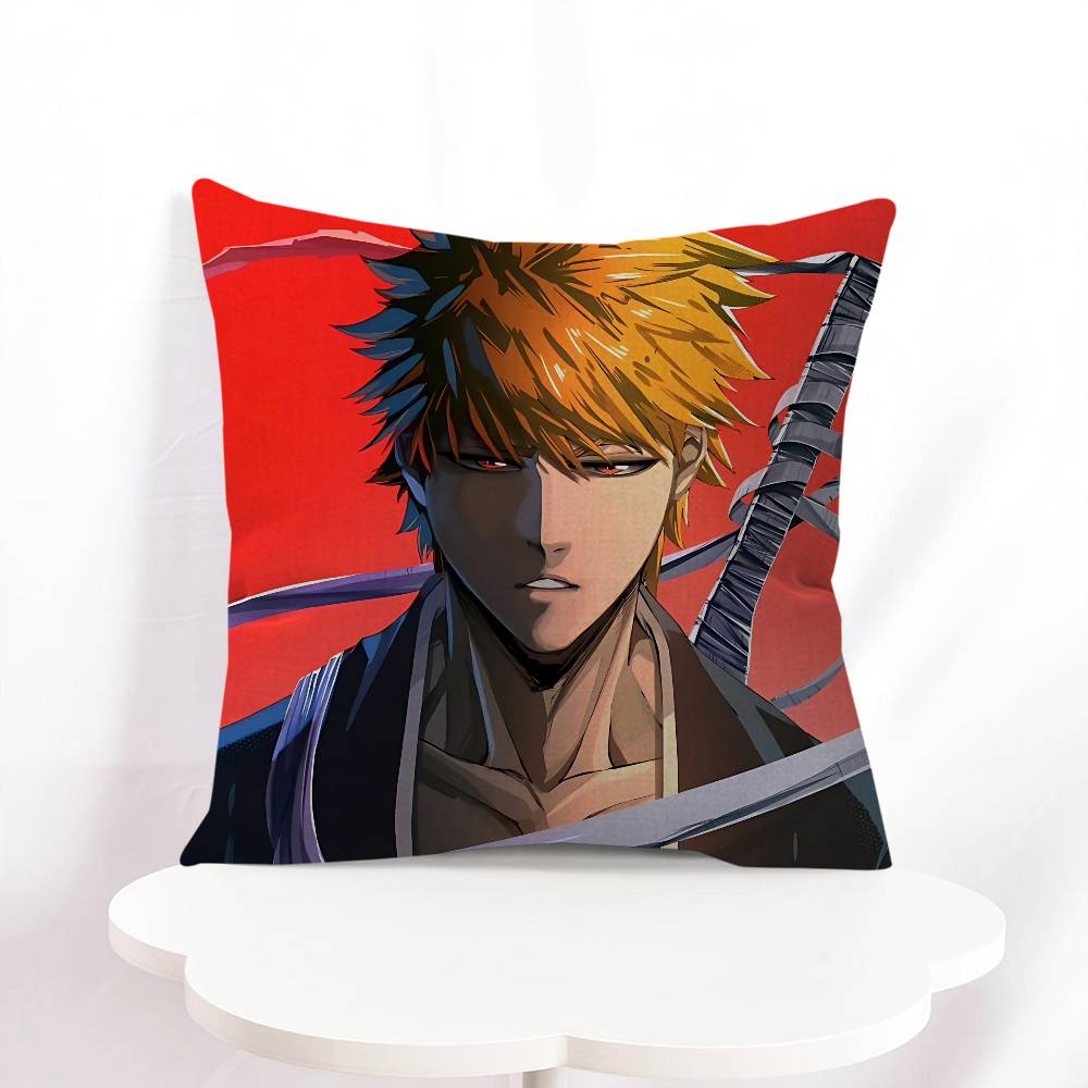 Kurosaki Ichigo Pillow Cover Design Cushion Cover Decor Holiday Decorati