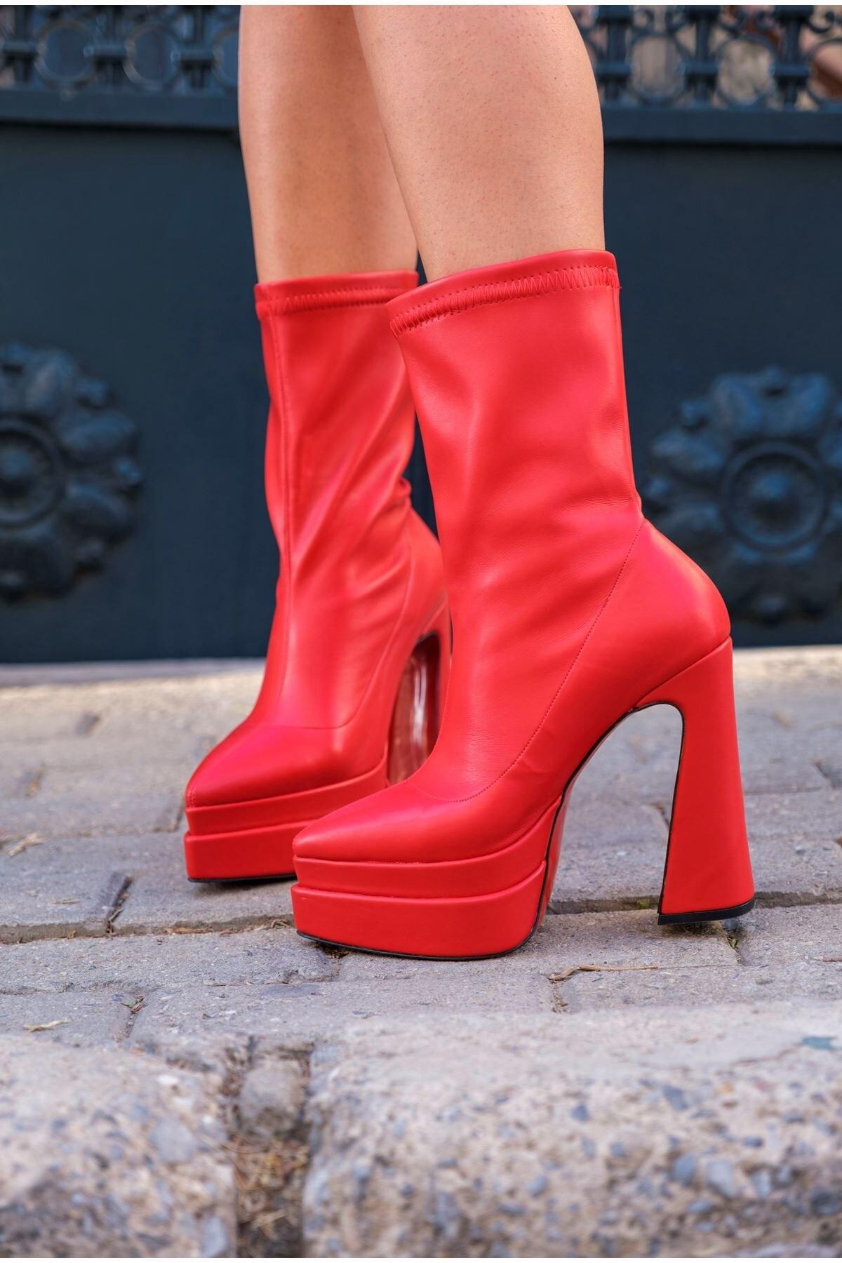 

Women s Fashion Style Special Design High Heel Stretch Boots 36