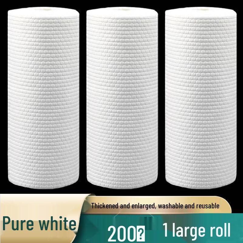 Thickened Dual-Use Kitchen Cloth: Disposable Wet & Dry Water-Absorbing Dishwashing Rags