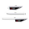 2Pcs Car Fender Side Blade Badge Car Body Protective Sticker for Mitsubishi Lancer 9 EX Outlander 3 ASX L200 Eclipse
