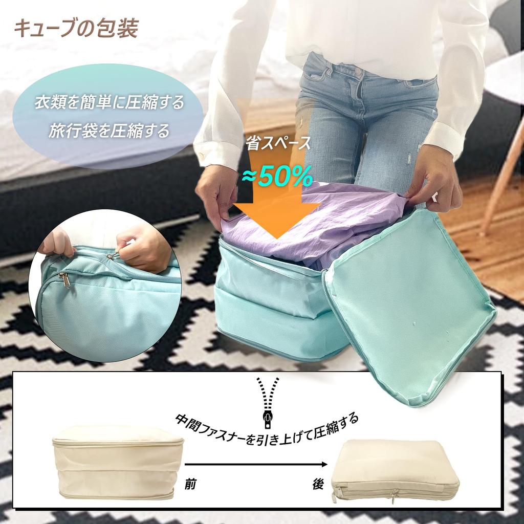 RTMYPIK Travel Compression Travel Travel Pouch Set with Clothes Compact Lightweight Convenient Compression Bags for Business Trips and Travel Pouch,