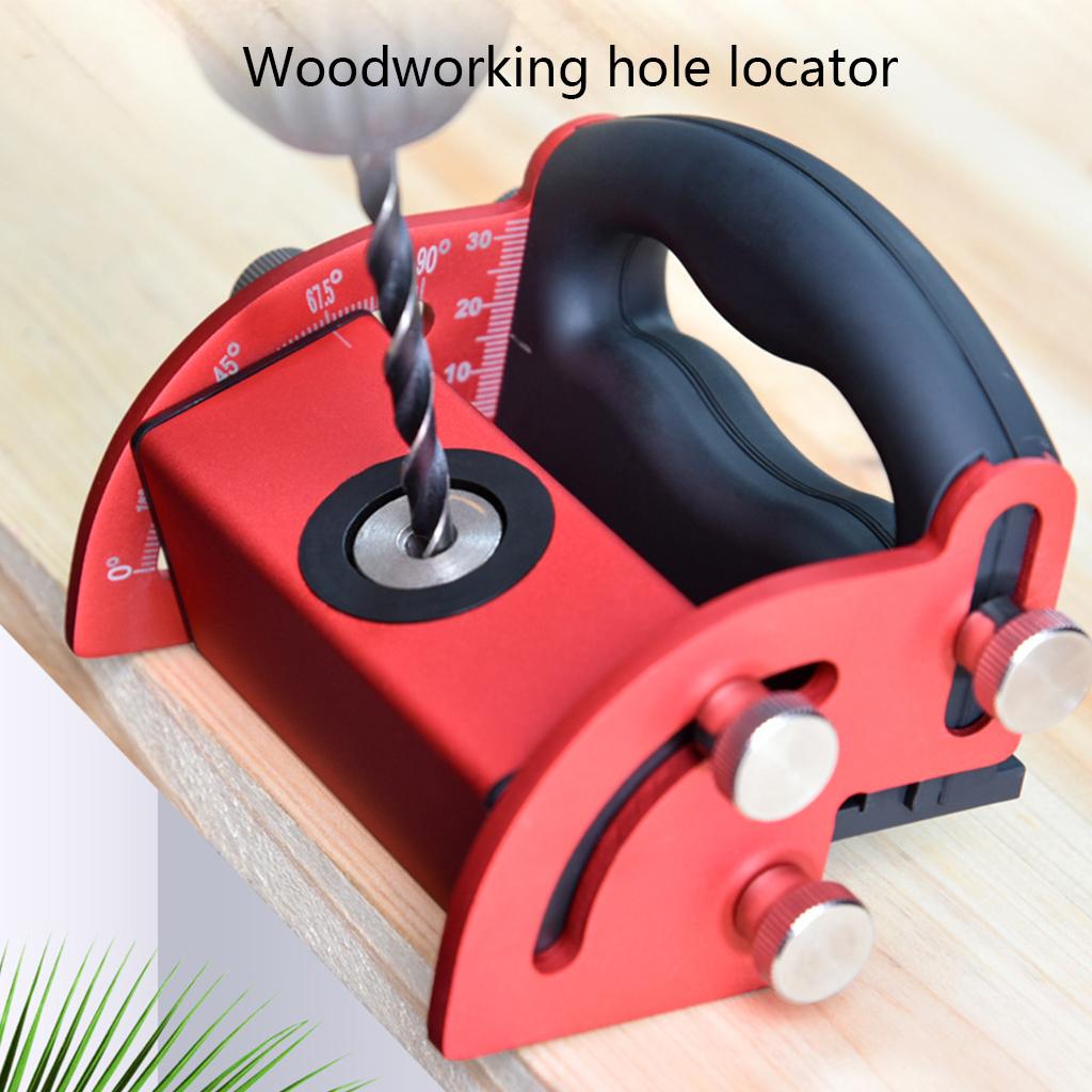 Adjustable 0-90° M6 M8 M10 M12 Oblique Hole Locator Puncher Positioner Carpentry
