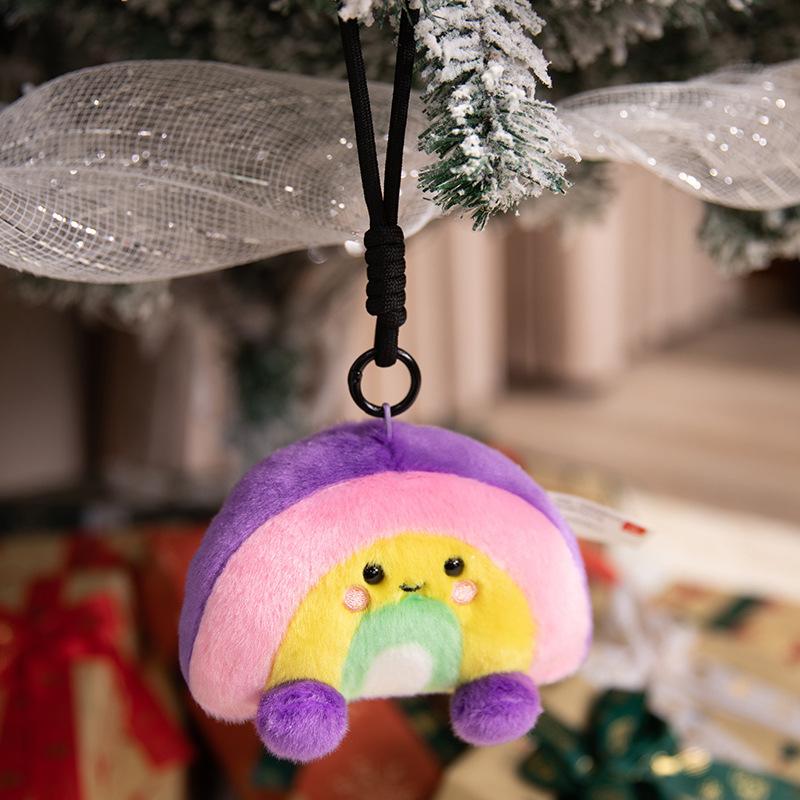 New Children's Toys Sweetheart Series Love Cloud Rainbow Plush Toy Bag Pendant