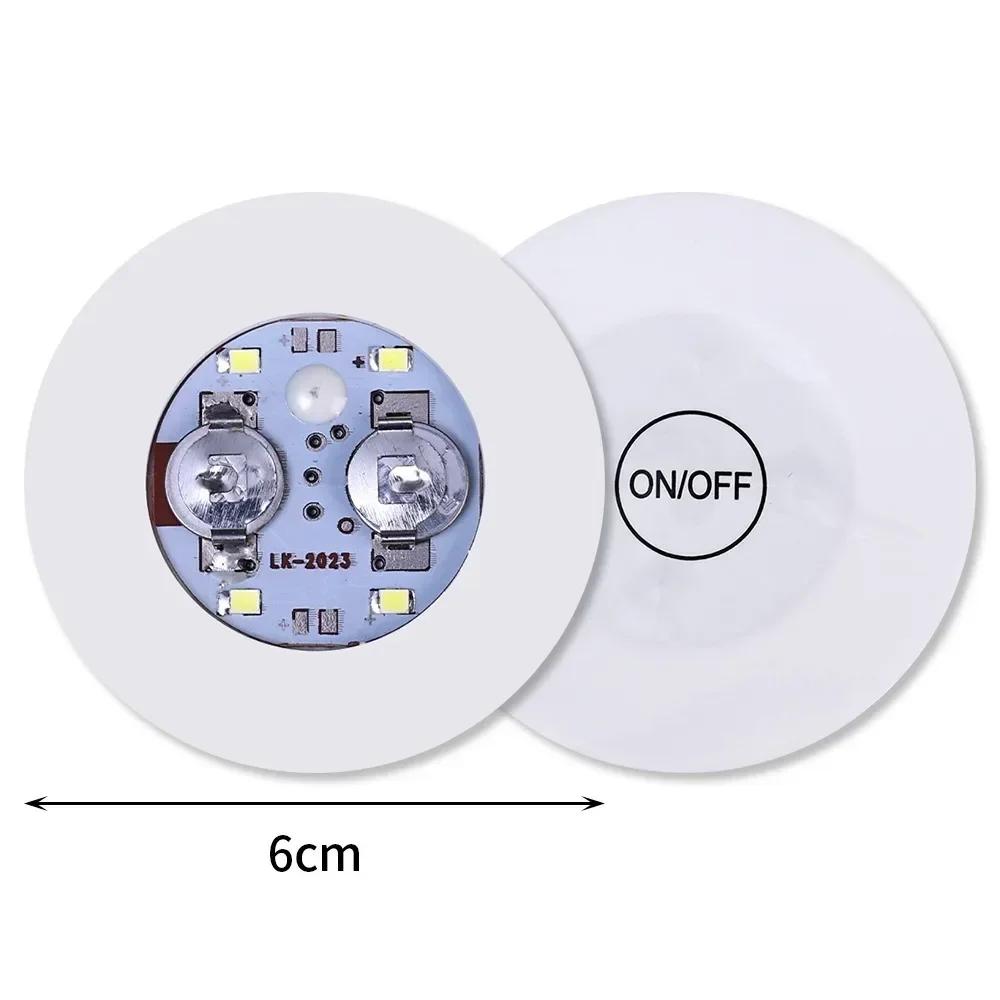 1PCS LED Bottles Coaster Lamps 6cm Luminous Cup Stickers Lights for Bar KTV Wedding Party Cocktail Drink Cups Vase Decoration