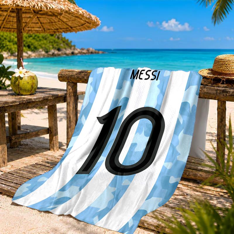 Number 10 Beach Towel, Quick-drying, Easy to Care for, Suitable for Both Fitness and Beach Vacations,Sports Essential