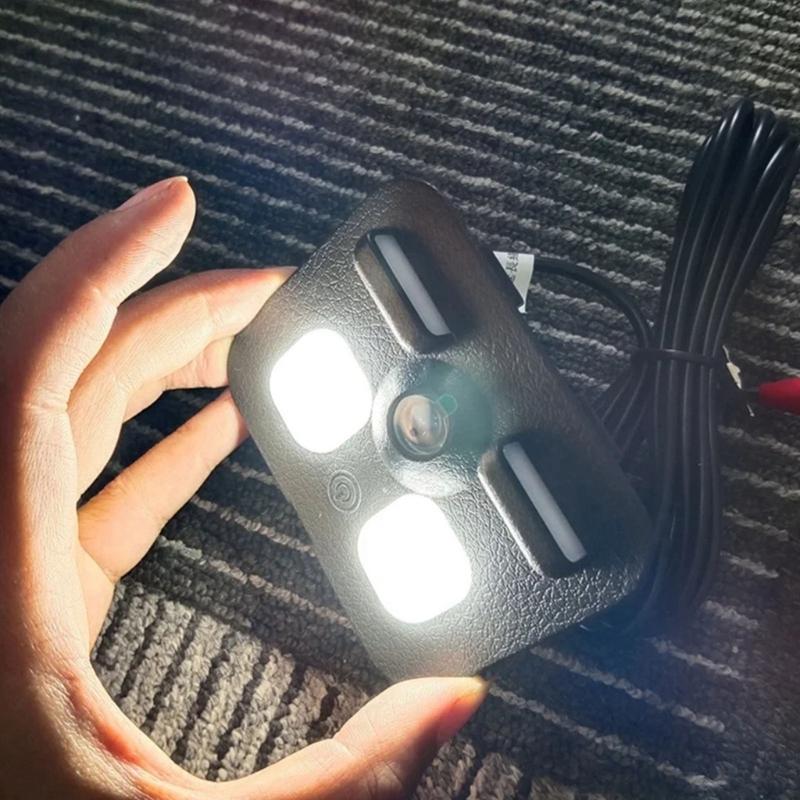 Multipurpose LED Trunk Tailgate Light For Vehicle Intelligent Sensor Technology Enhanced Interior Camping & Emergencies