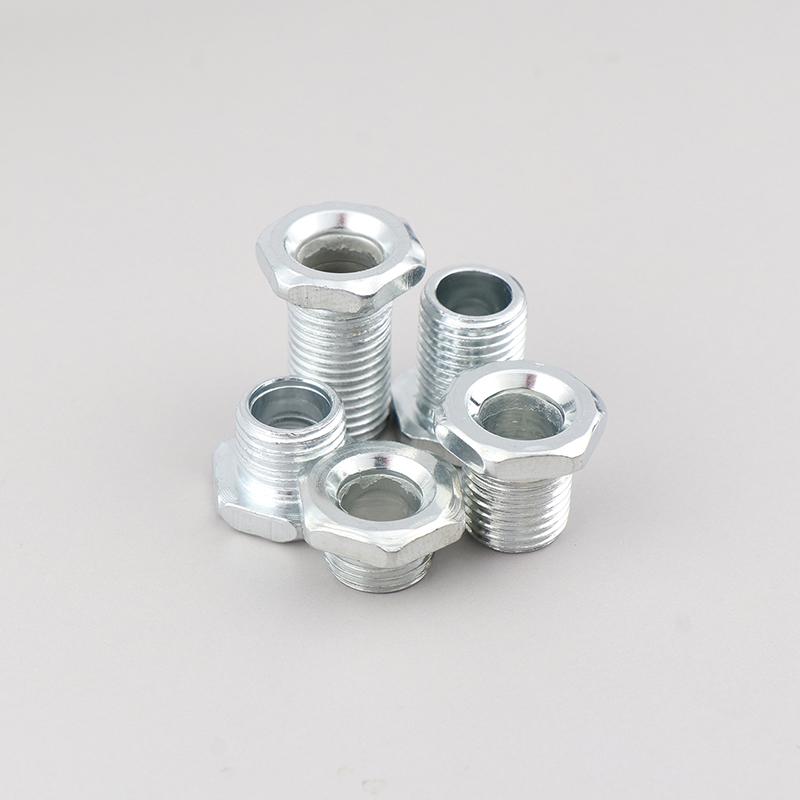 M10 Threaded Tube With Nut For Lamps Hollow Screw Metal Pipe Teeth Whitening Theead Repair Lighting Base Connecting Accessories