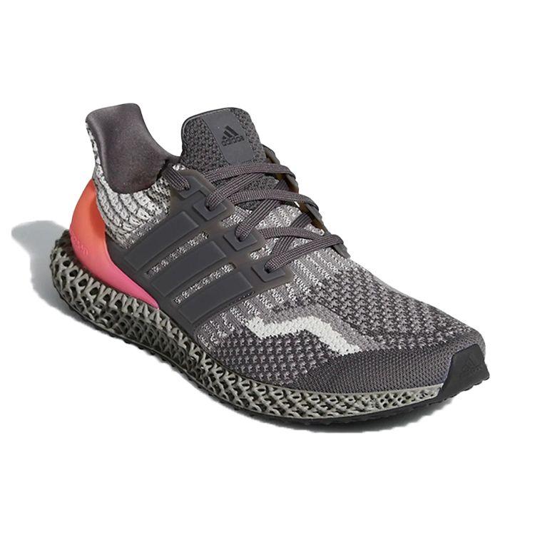 Adidas Ultra 4D Grey Pink Gradient Men Sneakers Grey-Five Grey-Three G58161