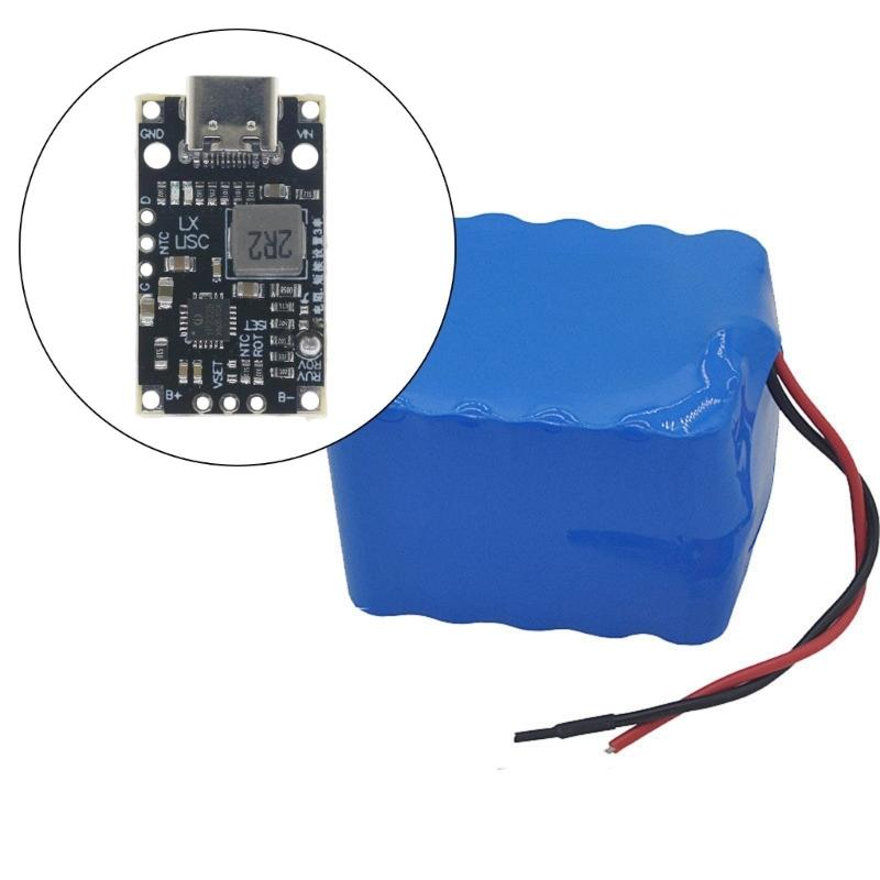 USB Type C Interfaces 15W Output Power Boost Converters 2S/3SLiBattery Charging Module Type C Steps Up Power Boards