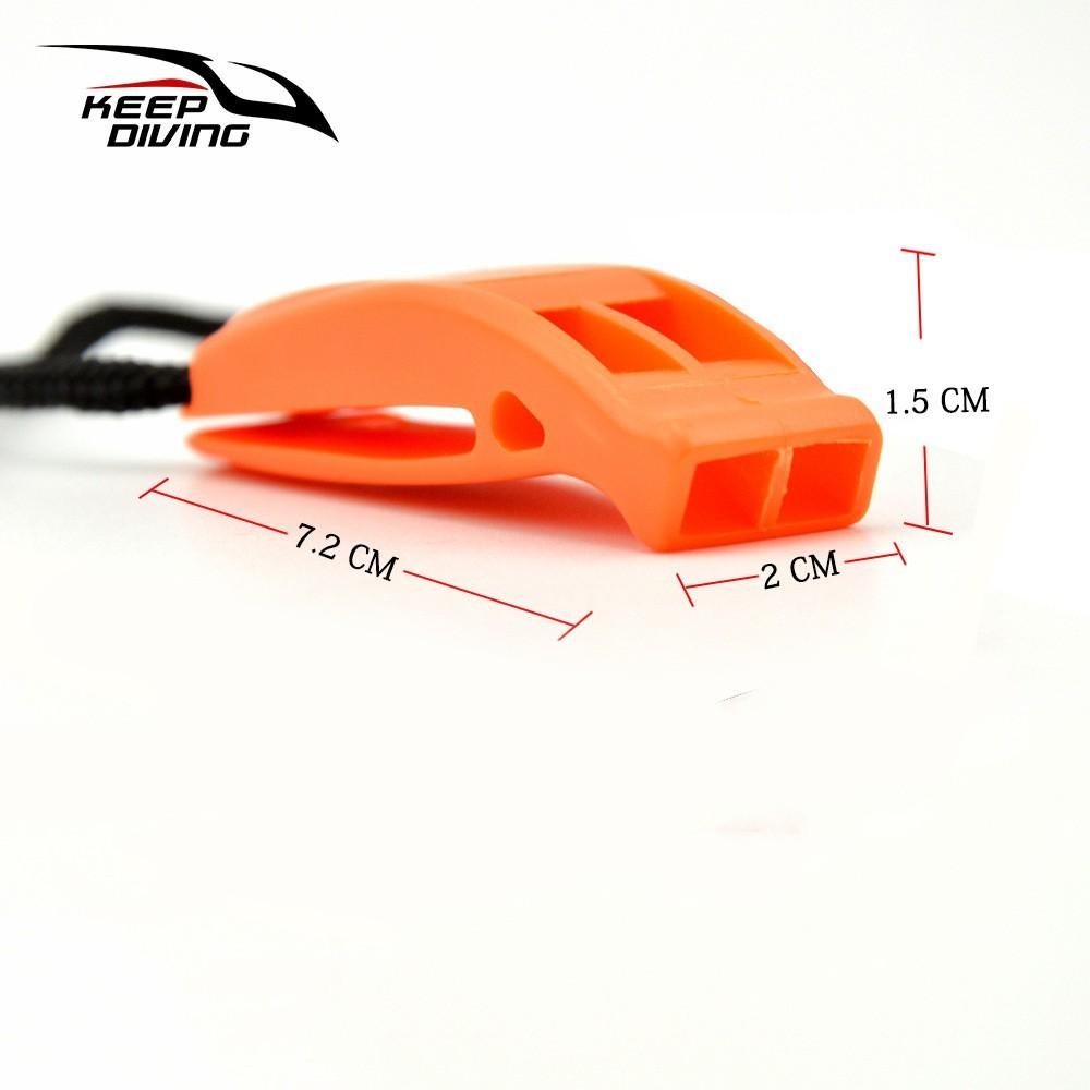 Outdoor Survival Whistle Clear Sound Suitable for Diving Hiking and More