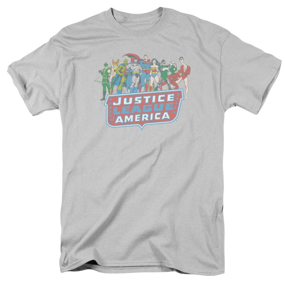 Justice League Of America  JLA Lineup  T-Shirt 2XL