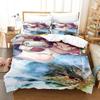 Neues Code Realize Guardian of Rebirth Bettwäscheset Cartoon Anime dreiteiliges Set Erwachsener Kind Schlafzimmer Bettbezugsets 3D Kawaii