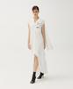 Meuameu Asymmetric Logo Long Shirt