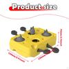 Interactive Treat Puzzle Cat Toy Feeder Entertainment Funny IQ Training Play Dispensing