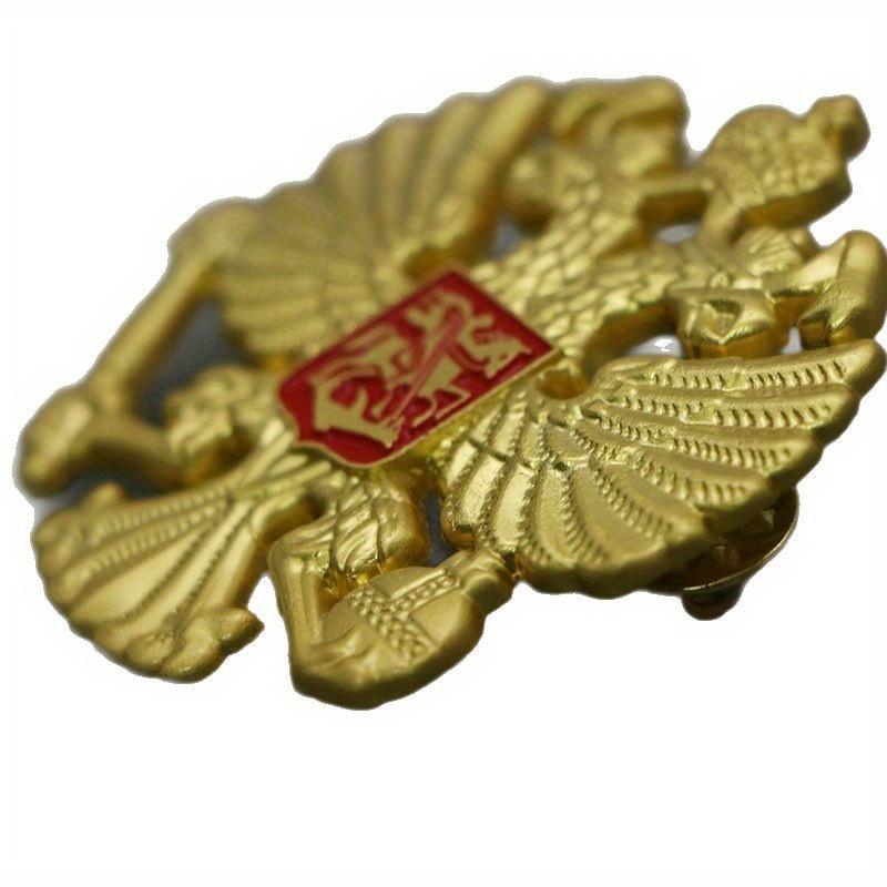 Ruský státní znak Dvouhlavý orel Brož Pin Replika Odznak pro Oblečení Batoh Doplněk